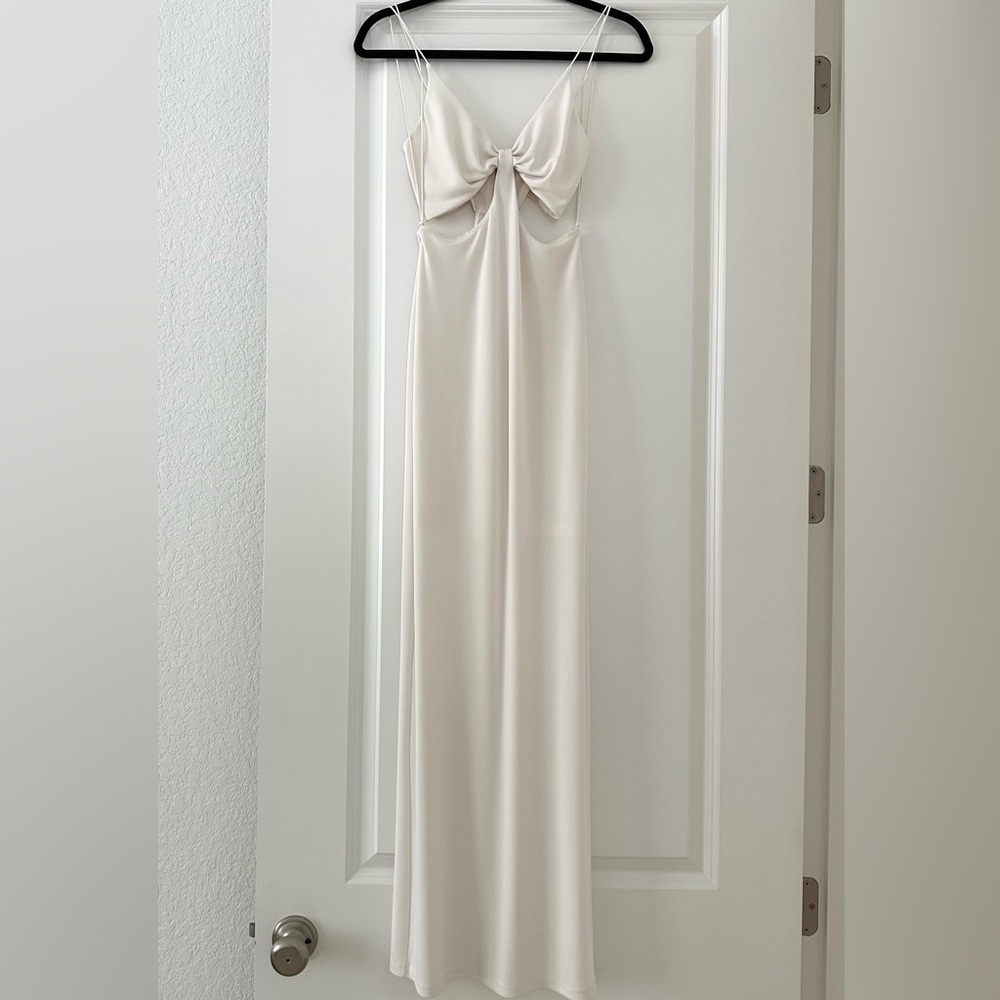 ALICE+OLIVIA HAVANA CUTOUT DRESS